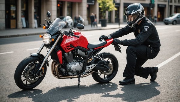 Freinage d'urgence moto : techniques pour éviter les chutes