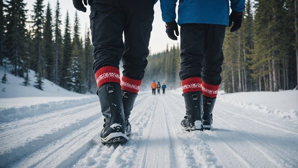 Chaussettes neige musher : l'alternative pratique et sûre